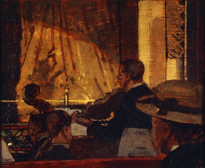 The Pit at the Old Bedford, c.1889 by Walter Richard Sickert