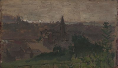 View of Dieppe with Eglise du Pollet by Walter Richard Sickert