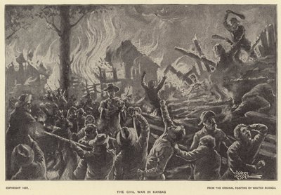 The Civil War in Kansas by Walter Russell