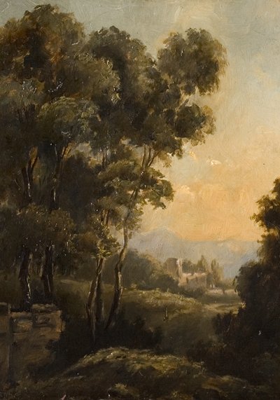 Study of a Tree (after Richard Wilson), late 19th century by Walter Scott