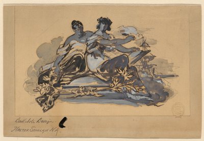 Bank Note Design by Walter Shirlaw