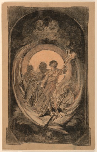 Decorative Design by Walter Shirlaw