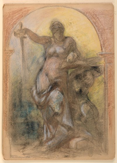 Design for a Wall Decoration by Walter Shirlaw