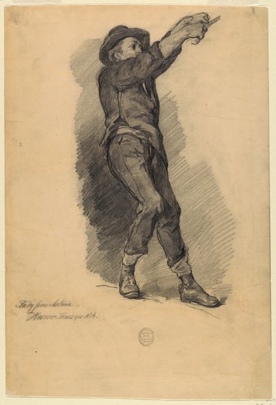 Drawing, 1875-80 by Walter Shirlaw