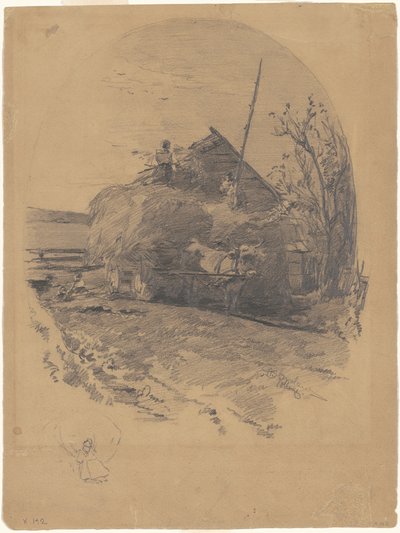 Polling by Walter Shirlaw