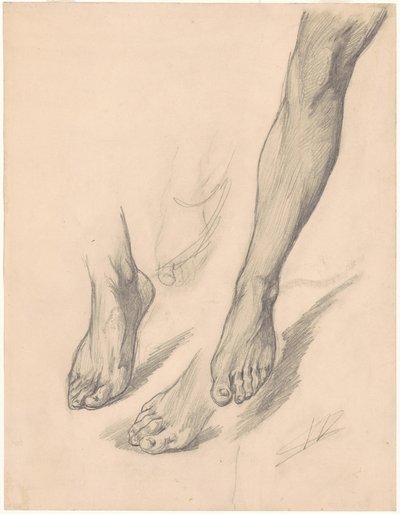 Studies of Feet by Walter Shirlaw