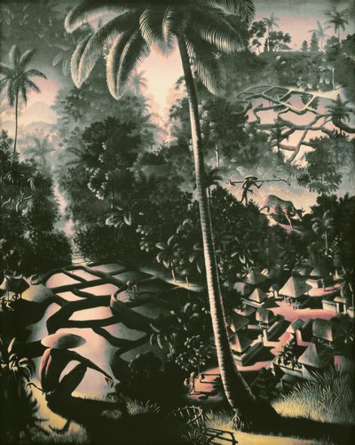 A view from above by Walter Spies