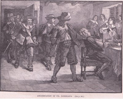 Assassination of Dr. Dorislaus by Walter Stanley Paget