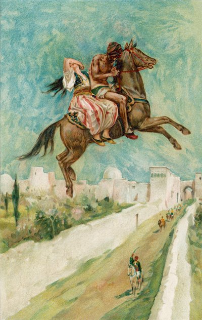 The Arabian Nights: The Enchanted Horse by Walter Stanley Paget