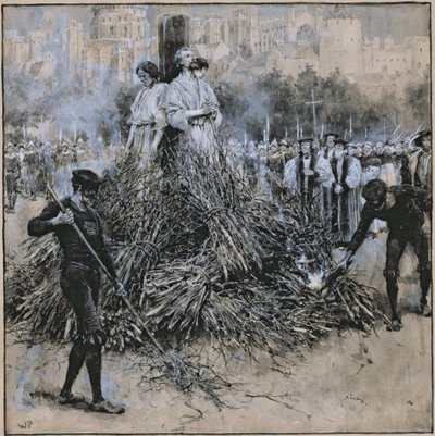 The Martyrdom of Robert Testwood by Walter Stanley Paget