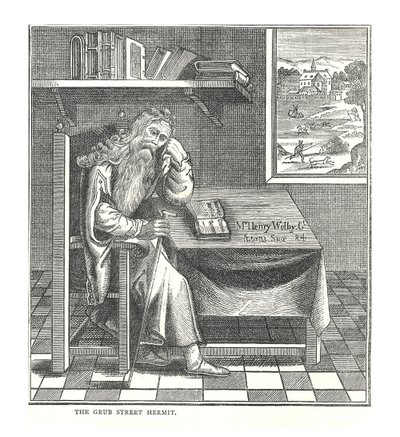 The Grub Street Hermit by Walter Thornbury
