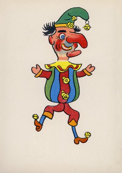 One of Walter Trier’s Crazy People by Walter Trier