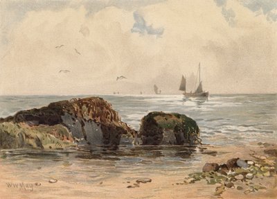 Rocks at Low Water by Walter William May