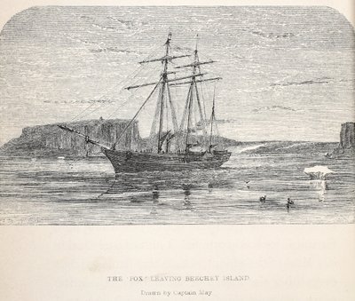 The Fox Leaving Beachey Island, 1859 by Walter William May
