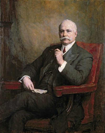 Portrait of Sir Edward Hopkinson Holden, First Baronet, 1911 by Walter William Ouless