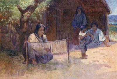 Weaving the Kaitaka by Walter Wright