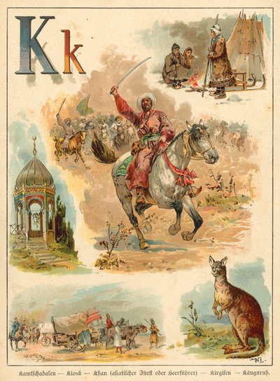 Letter K by Walter Zweigle