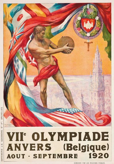 The 1920 Summer Olympics in Antwerp, 1920 by Walter van der Ven