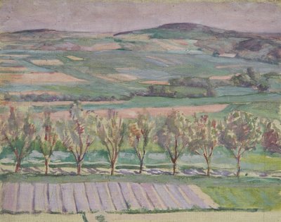 Tree Landscape by Walther Gamerith