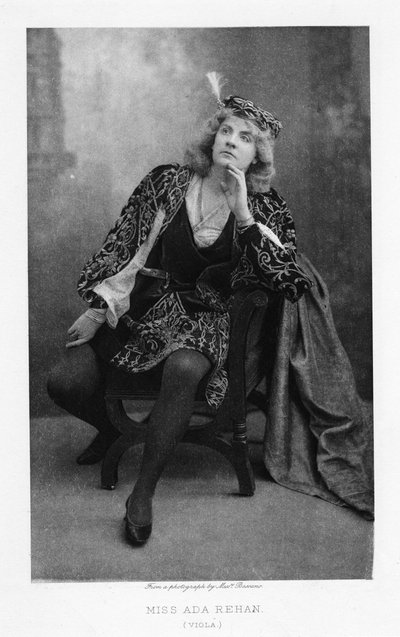 Ada Rehan, Irish-born American actress by WandD Downey