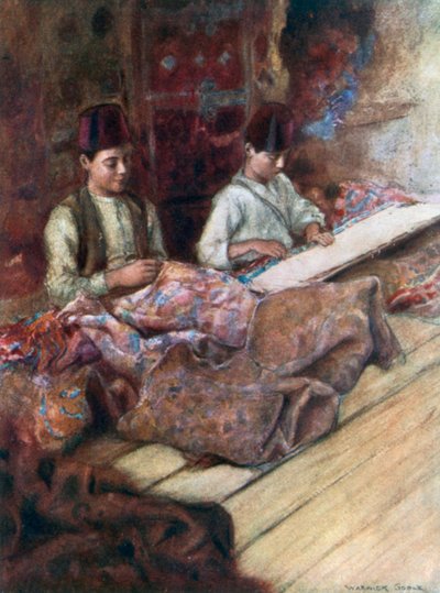Carpet-Menders by Warwick (after) Goble