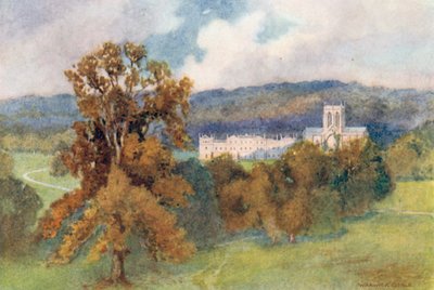 Milton Abbas by Warwick (after) Goble