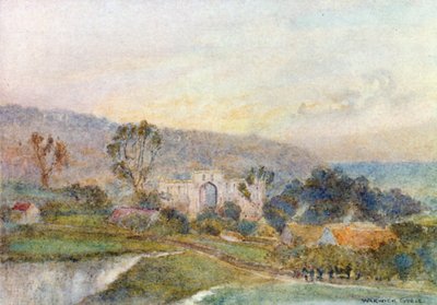 Rievaulx Abbey: Early Morning by Warwick (after) Goble