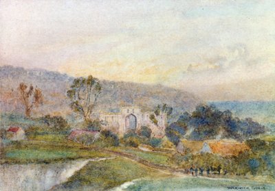 Rievaulx Abbey: Early Morning by Warwick (after) Goble