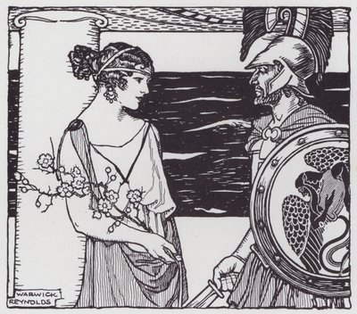 Helen of Troy, poster design from the Pageant of Beauty series for Pears