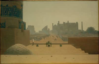 Main Street in Samarkand from the Citadel in the Morning by Wassili W. Werestschagin