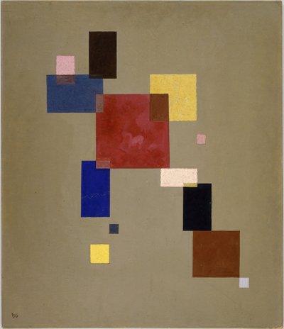 Thirteen Rectangles by Wassily Kandinsky