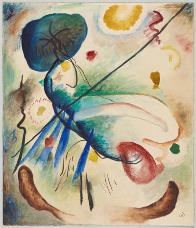 Watercolor with Line by Wassily Kandinsky