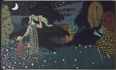 The Night by Wassily Kandinsky