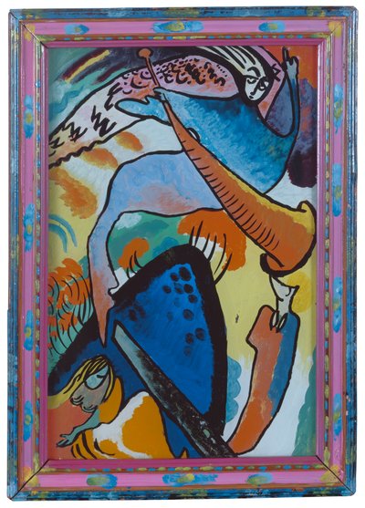 Angel of the Last Judgment (fragment of the Last Judgment) by Wassily Kandinsky