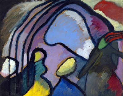 Study for Improvisation 10 by Wassily Kandinsky