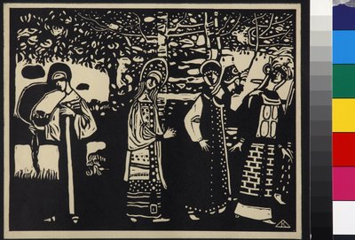 Women in the Woods by Wassily Kandinsky
