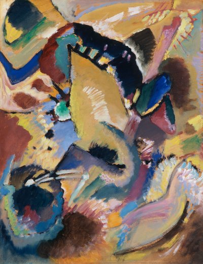 Small Study for a Mural for Campbell I, Autumn II (?), 1914 by Wassily Kandinsky