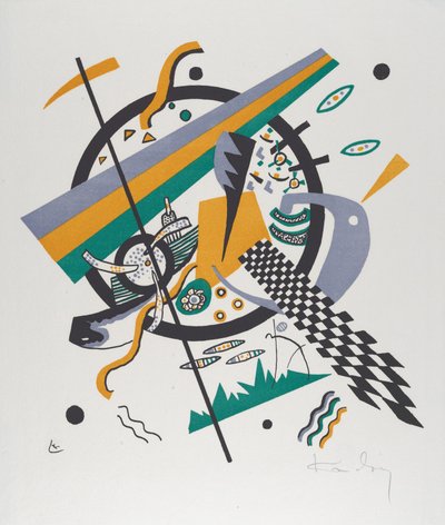 Small Worlds IV, 1922 by Wassily Kandinsky