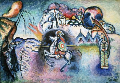 The Rider (Saint George of Lydda) by Wassily Kandinsky