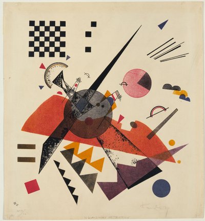 Orange by Wassily Kandinsky