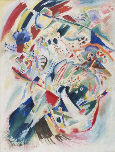 Panel for Edwin R Campbell No. 4, Painting by Vassily Kandinsky by Wassily Kandinsky