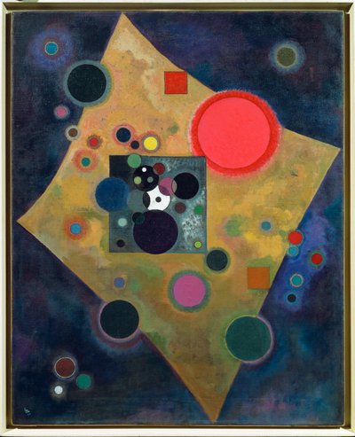 Pink Accent by Wassily Kandinsky