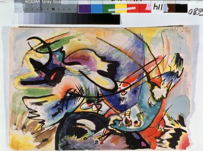 Red and Black by Wassily Kandinsky