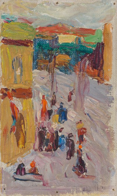 Street Corner by Wassily Kandinsky