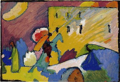 Study for Improvisation 3, 1909 by Wassily Kandinsky
