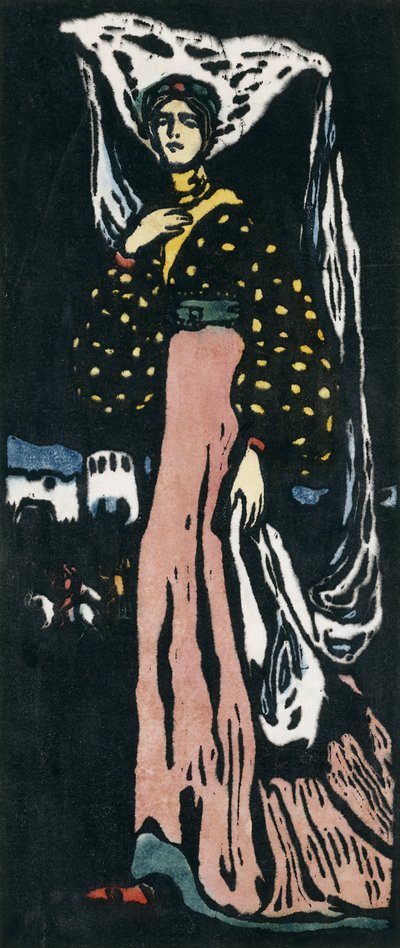 The Night - Large Version by Wassily Kandinsky