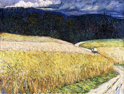 The Stagecoach by Wassily Kandinsky
