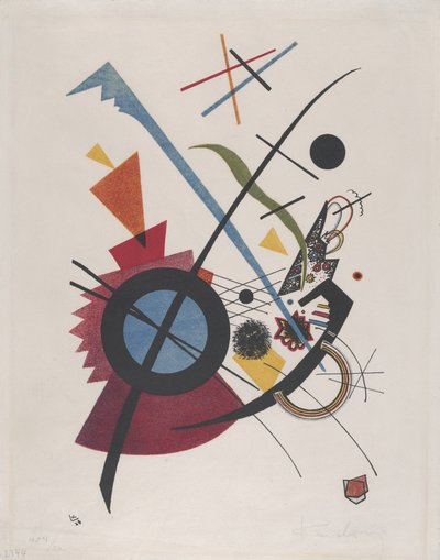 Violet, 1923 by Wassily Kandinsky