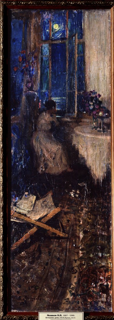 Evening Thoughts by Wassily Meshkov