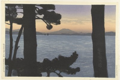 Evening Glow in Nishi Park in Fukuoka by Watanabe Kako